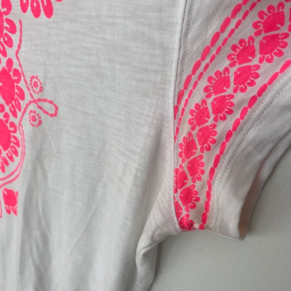 Vineyard Vines Women’s‎ White Graphic Tshirt Size S - Picture 3 of 7
